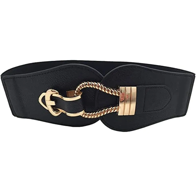 Elegant Stretch Cinch Belt for Women’s Dresses