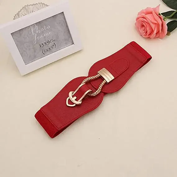 Elegant Stretch Cinch Belt for Women’s Dresses