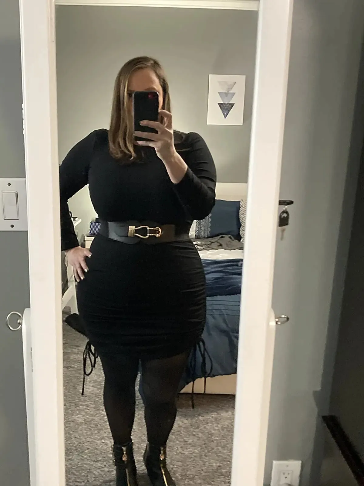 Elegant Stretch Cinch Belt for Women’s Dresses