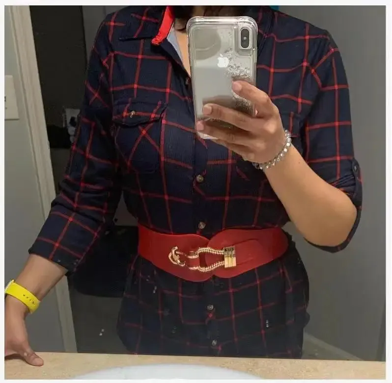 Elegant Stretch Cinch Belt for Women’s Dresses