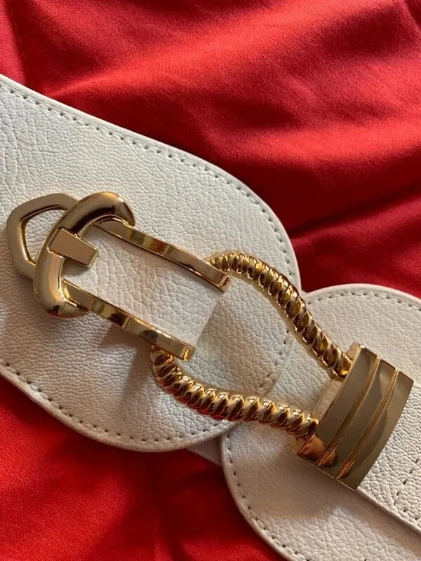 Elegant Stretch Cinch Belt for Women’s Dresses