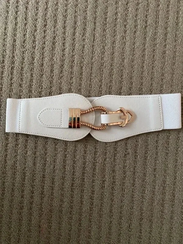 Elegant Stretch Cinch Belt for Women’s Dresses