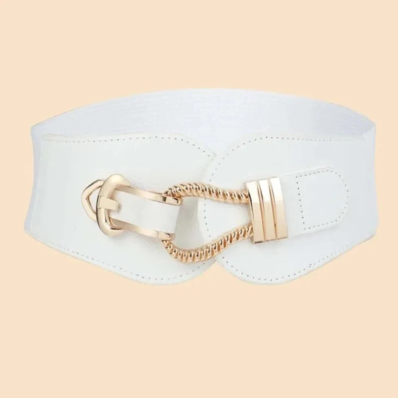 Elegant Stretch Cinch Belt for Women’s Dresses