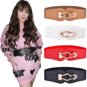 Elegant Stretch Cinch Belt for Women’s Dresses