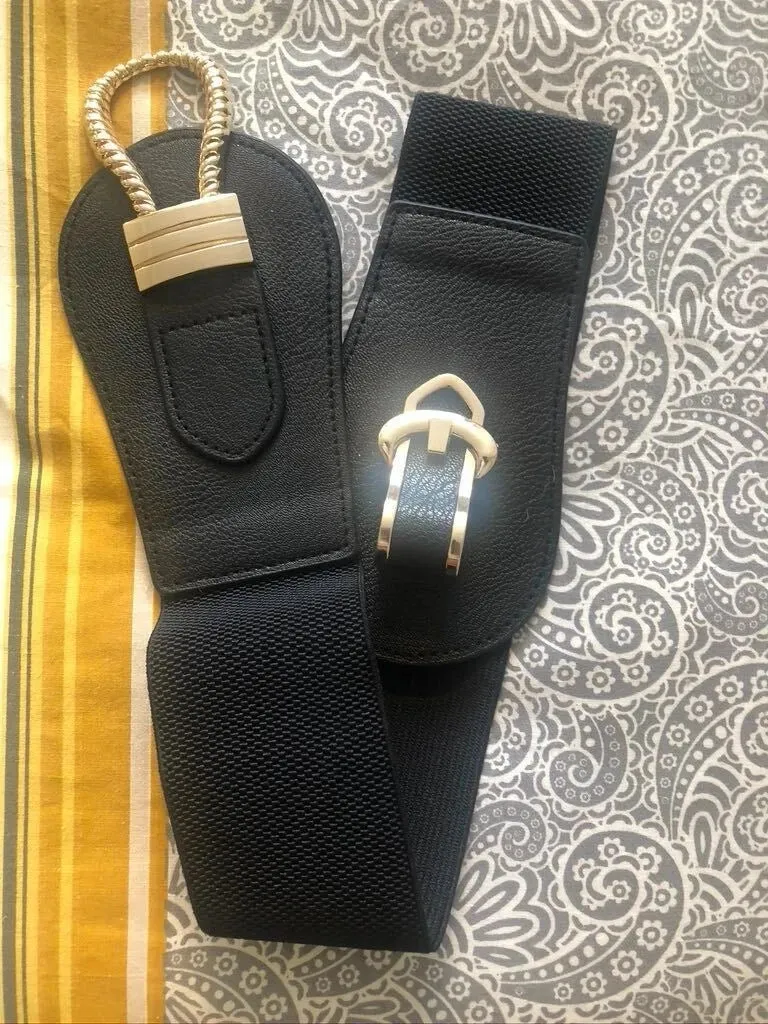 Elegant Stretch Cinch Belt for Women’s Dresses