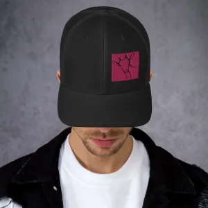 Embroidered Goat Trucker Hat – Classic & Stylish Mesh Cap