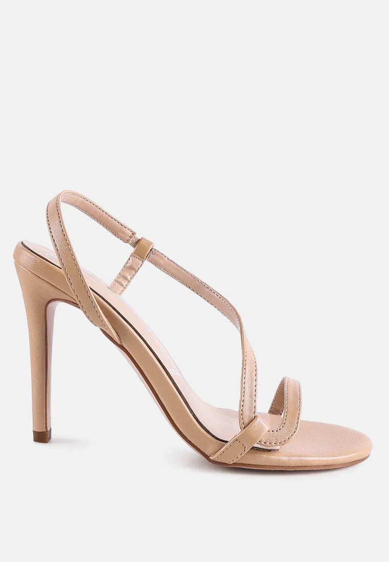 Epoque Heeled Strappy Slingback Sandals By Ruw