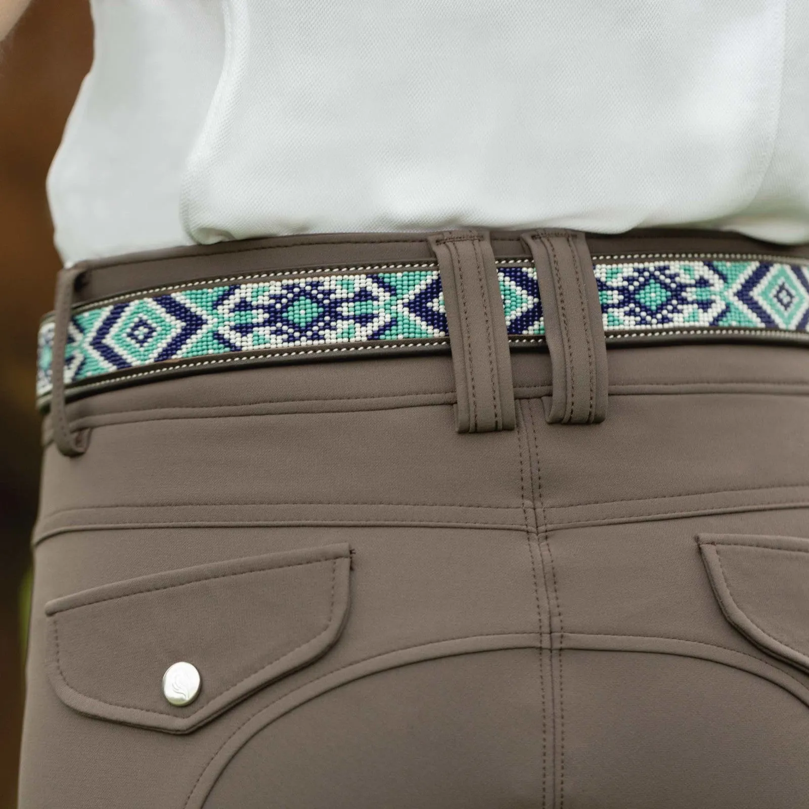 Equinavia Estelle Hand Beaded Belt