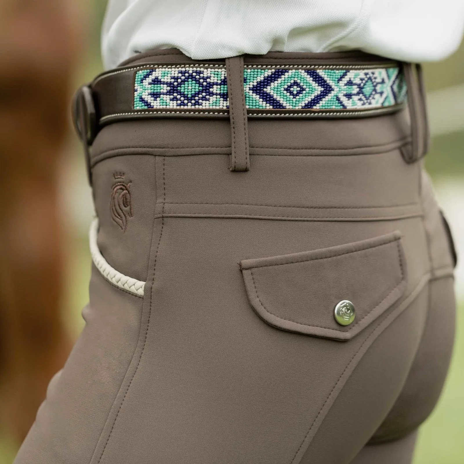 Equinavia Estelle Hand Beaded Belt