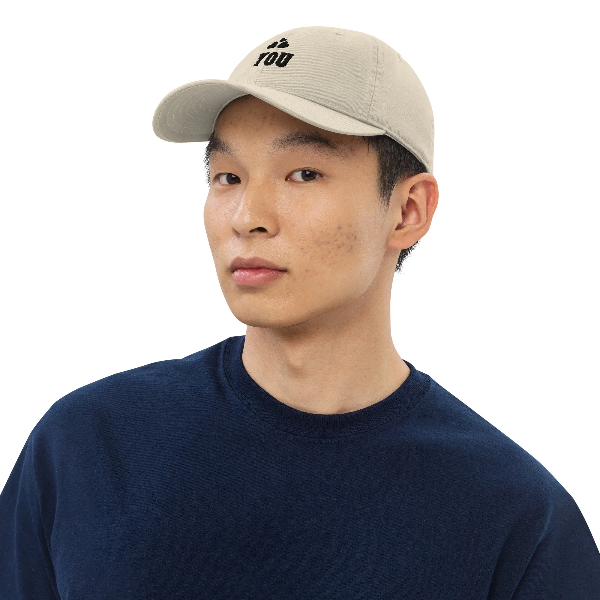 Eternal Embrace - Black Heart Organic Baseball Hat