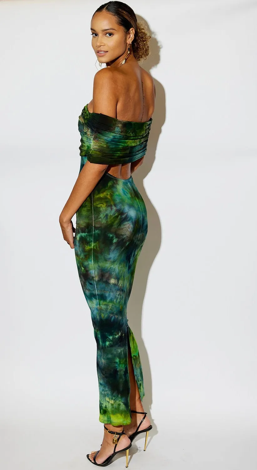 Ethereal Emerald Gown
