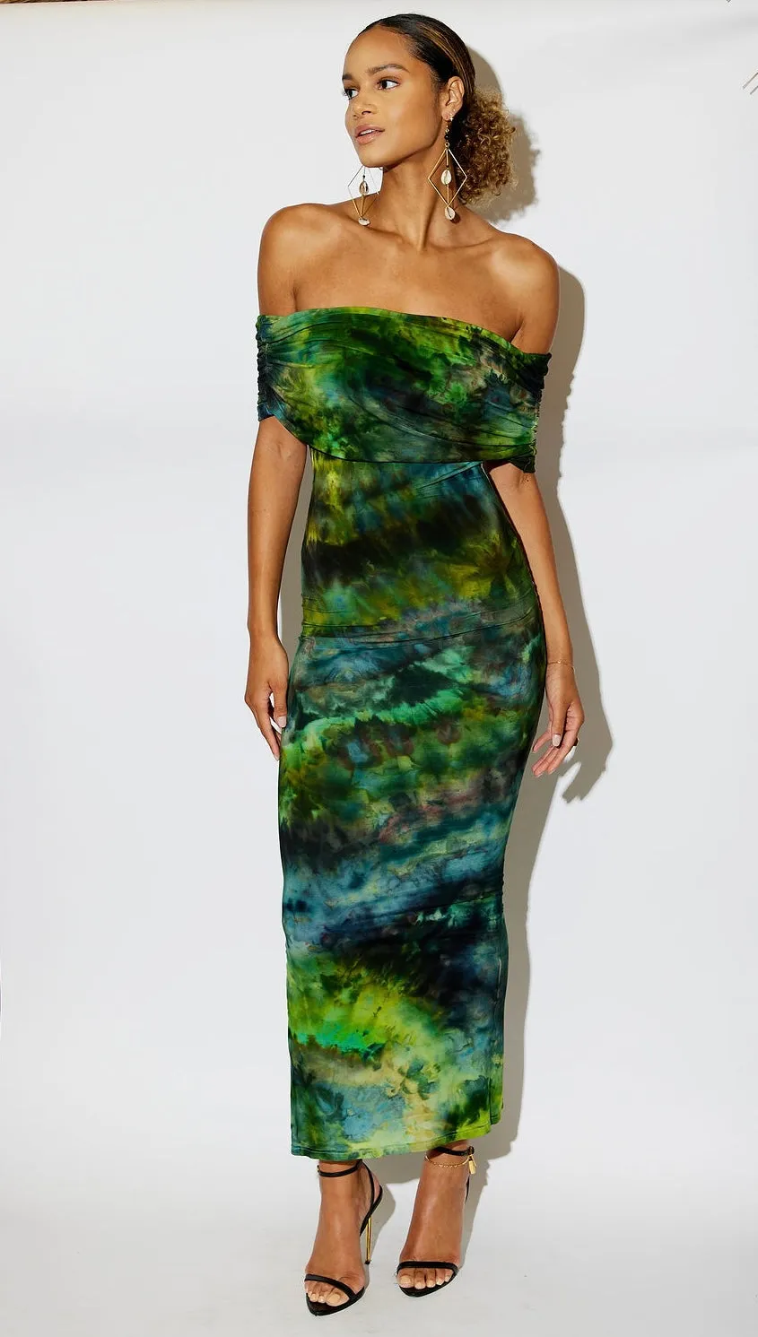 Ethereal Emerald Gown