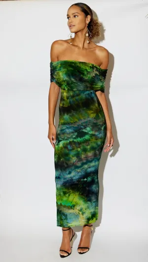 Ethereal Emerald Gown