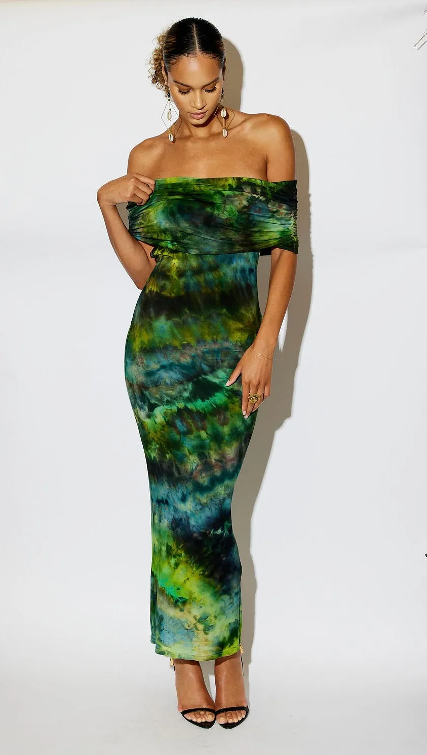 Ethereal Emerald Gown