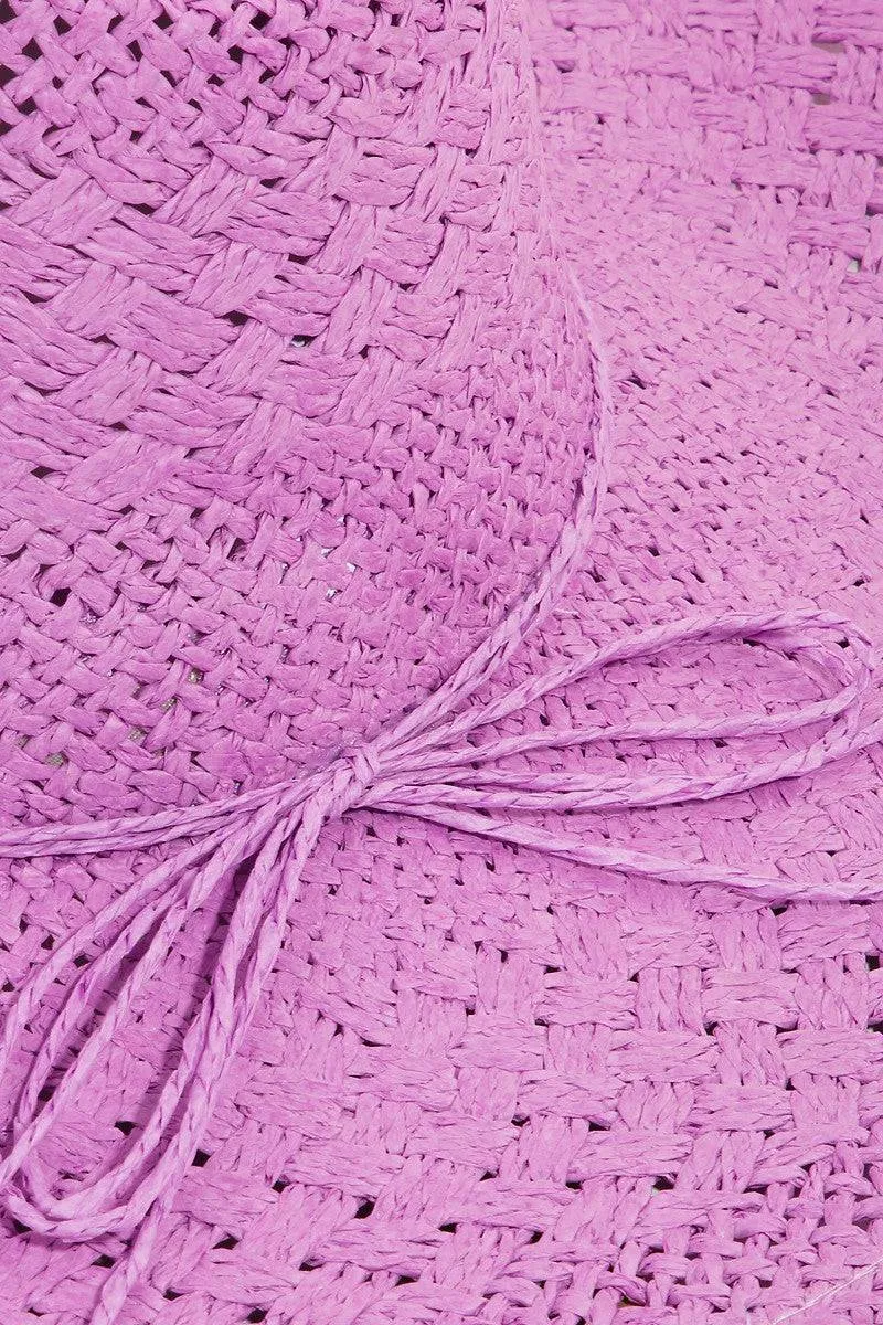 Fame Straw Braided Sun Hat | Stylish & Comfortable Summer Accessory