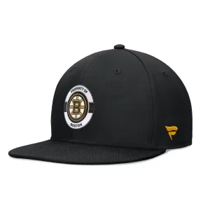 Fanatics AP Practice Snapback Hat - Boston Bruins