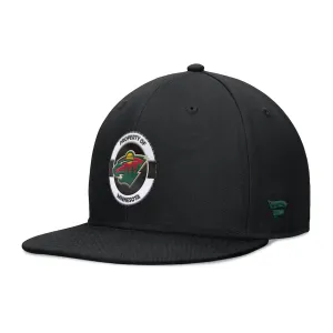 Fanatics AP Practice Snapback Hat - Minnesota Wild