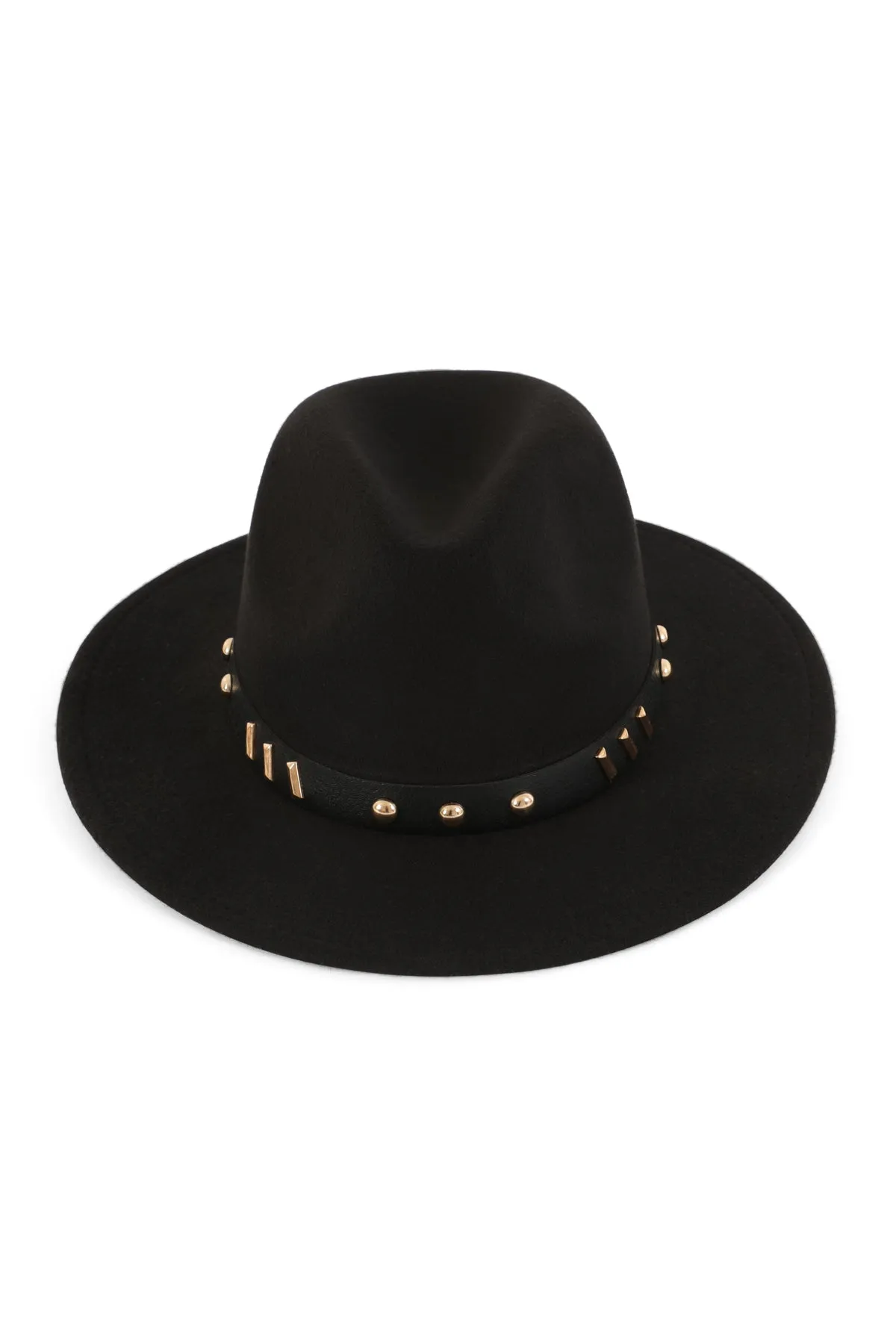 FEDORA CLASSIC HAT W/ VINTAGE LEATHER BAND
