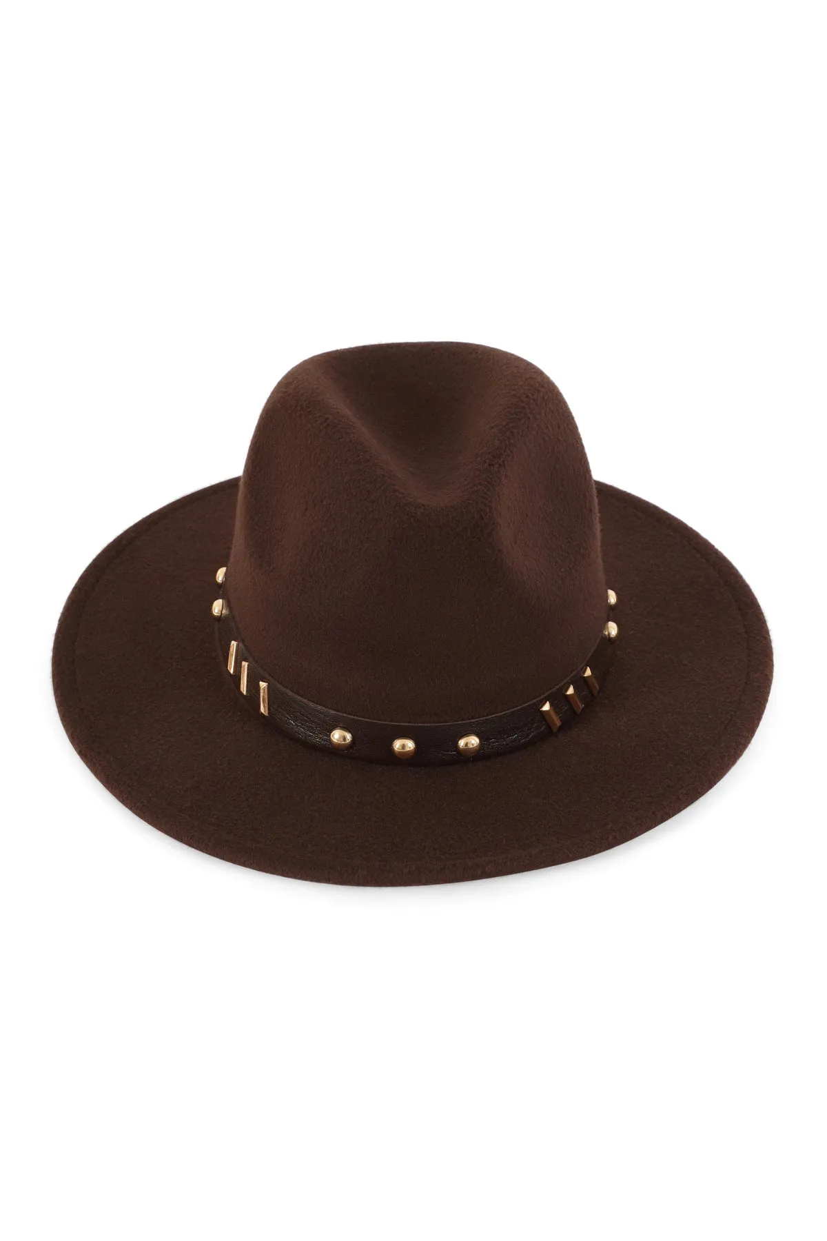 FEDORA CLASSIC HAT W/ VINTAGE LEATHER BAND