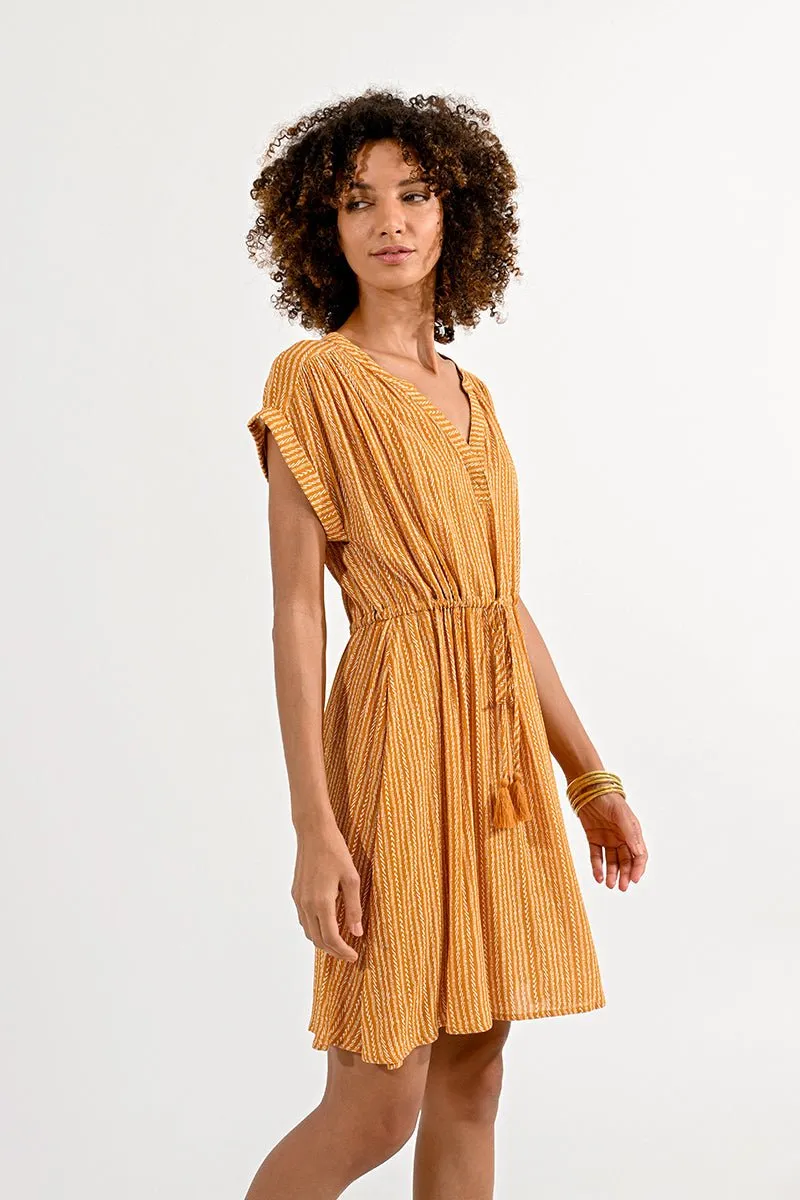 FIT AND FLARE DRESS