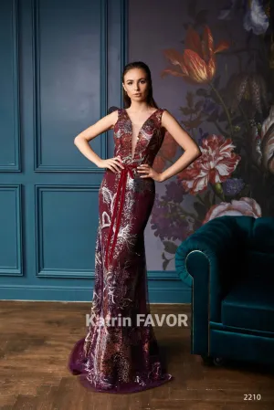 Fitted formal dress Maxi dress evening gown