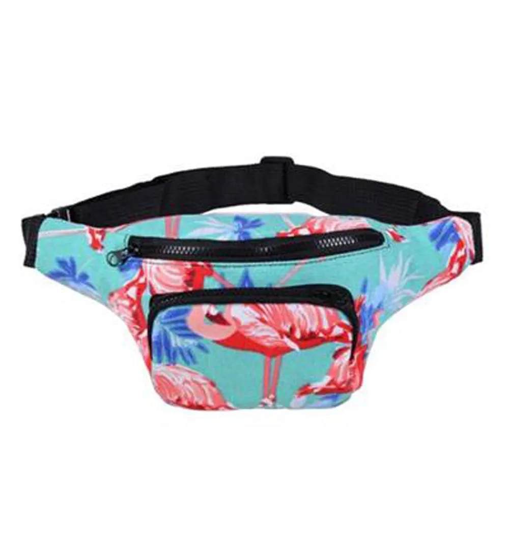 Flamingo Festival Bum Bag Fanny Pack