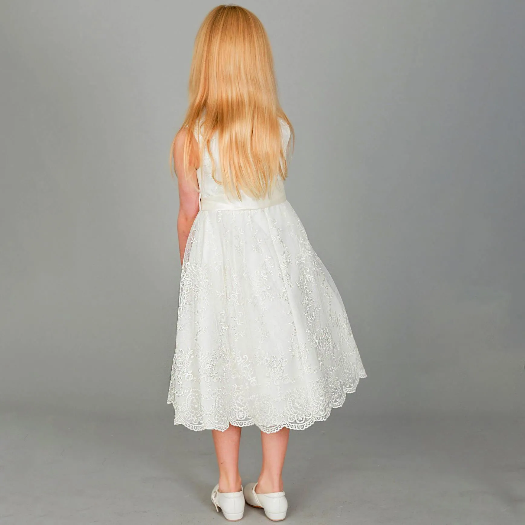 Fleur Dress - Ivory