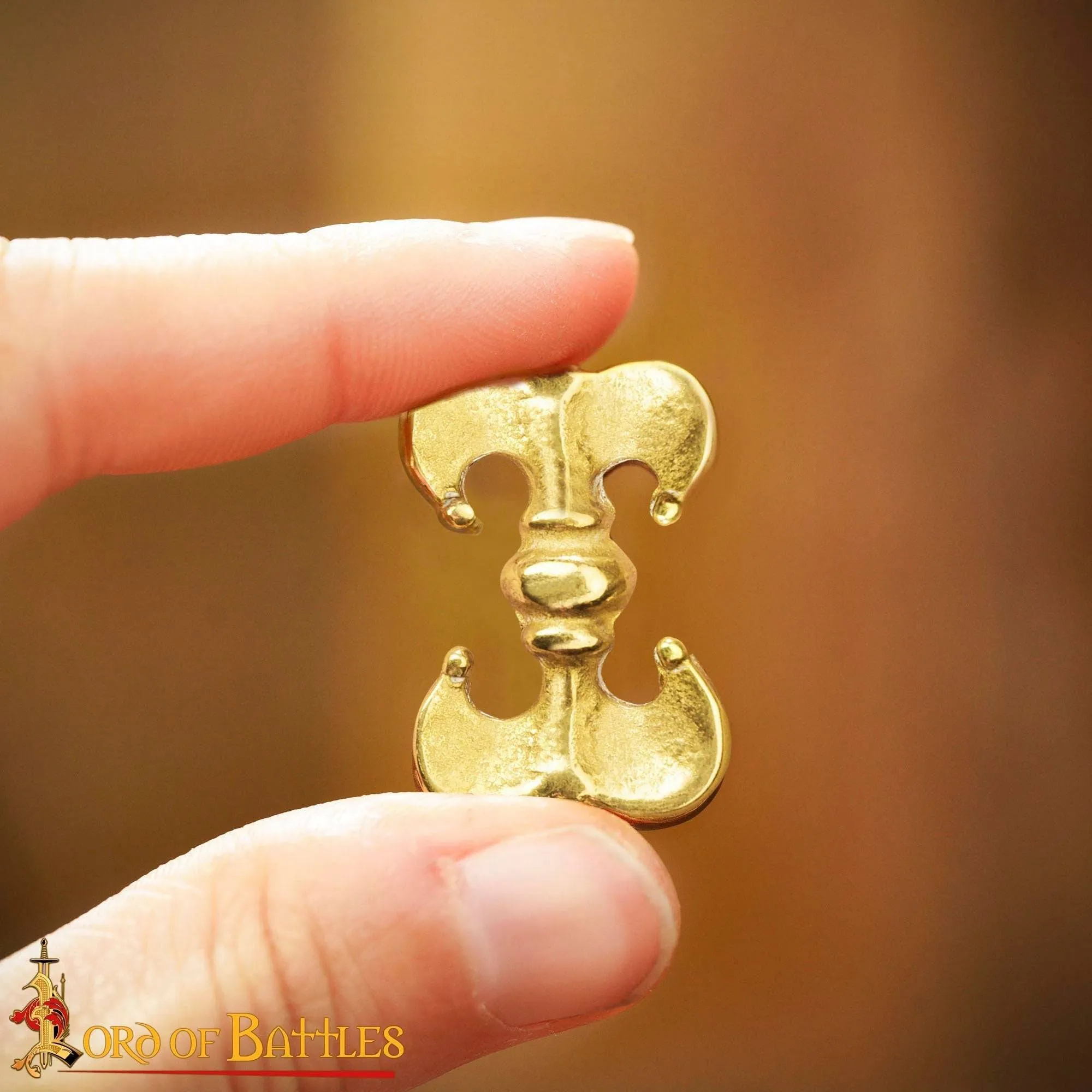 Fleurs-de- Lys Medieval Belt Mounts (set of 5)