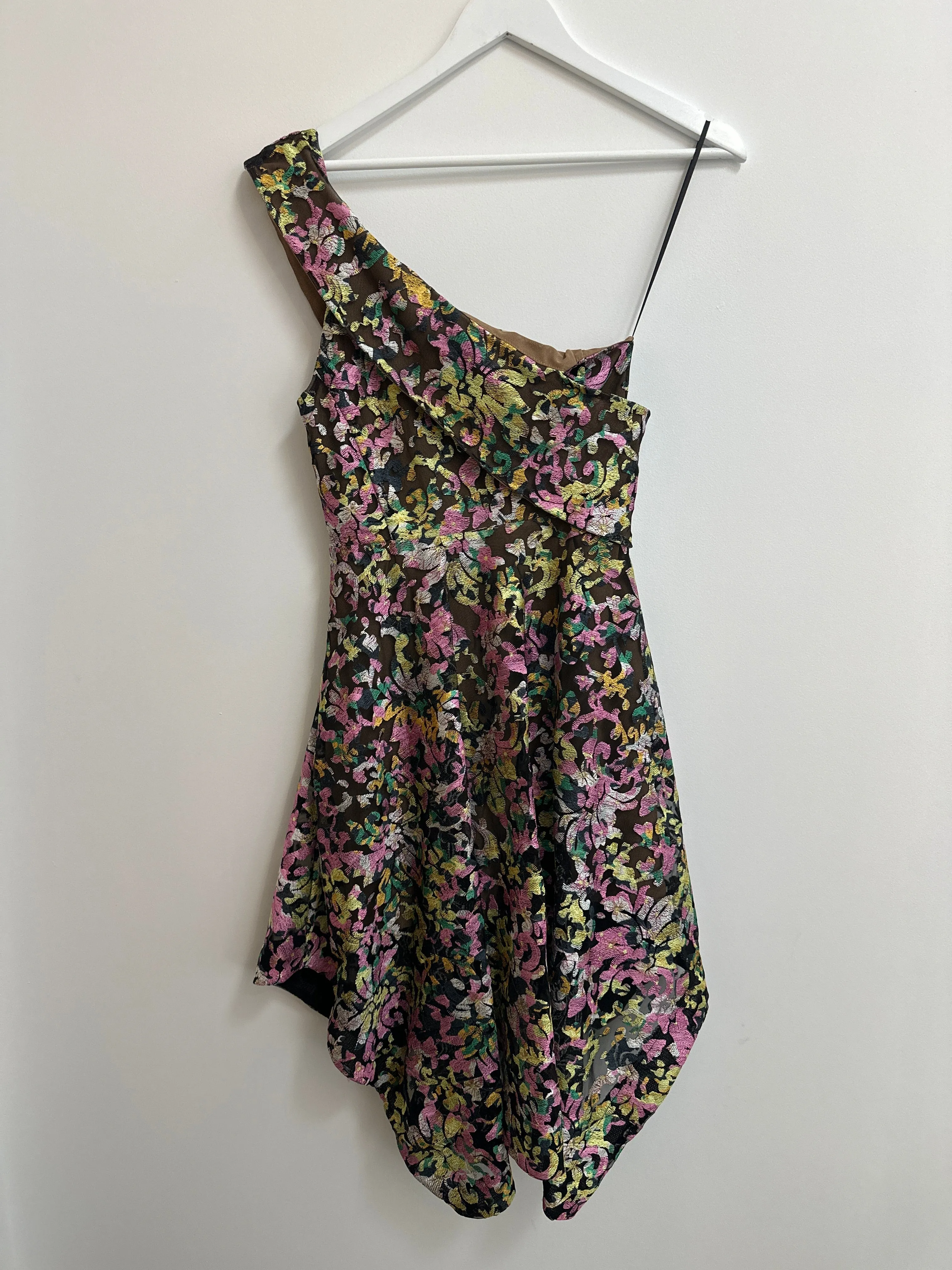 Floral Embroidered Fit and Flare Opus Dress