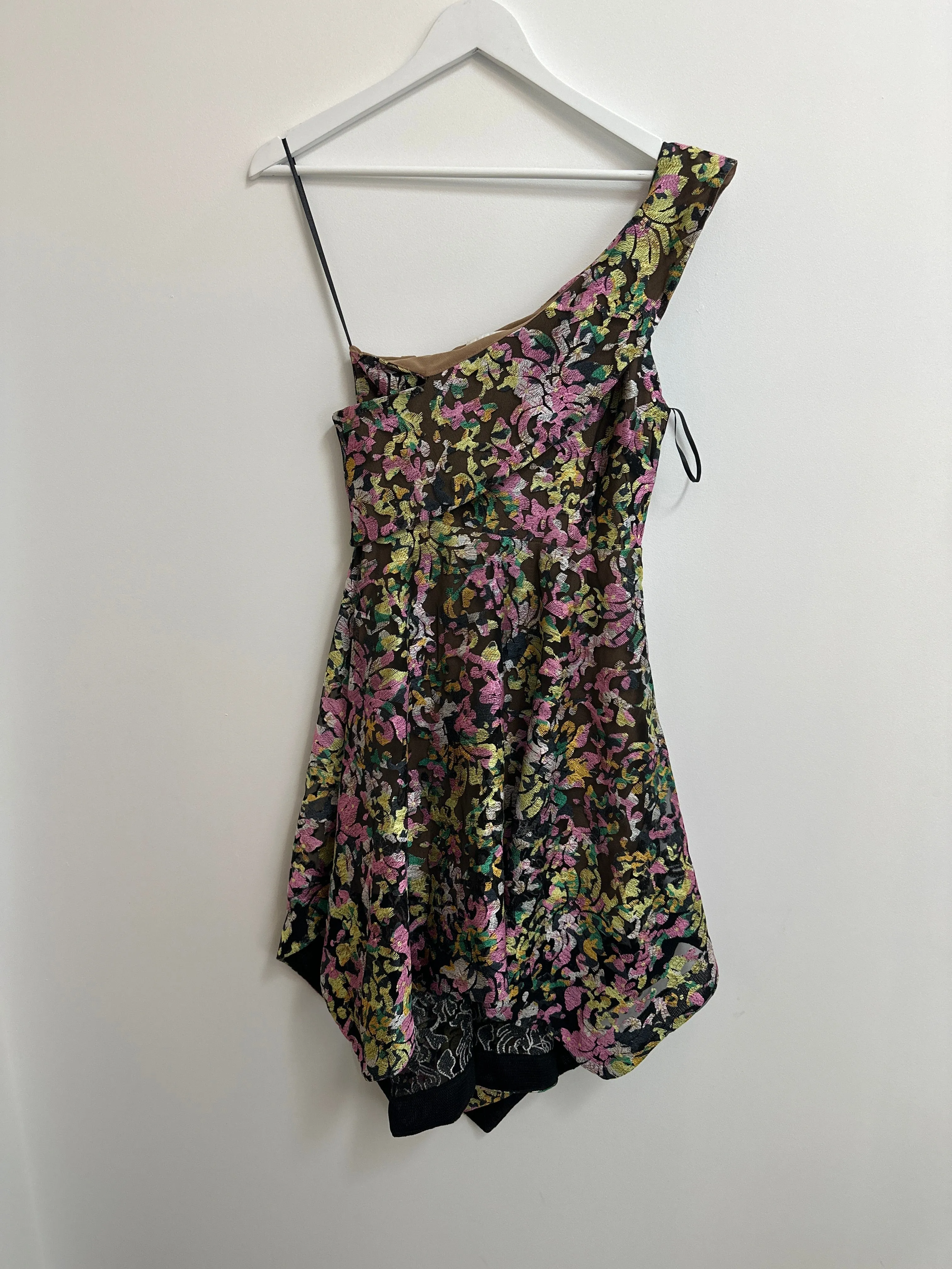 Floral Embroidered Fit and Flare Opus Dress