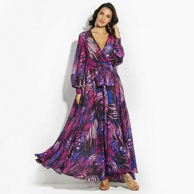 Floral Long Dress
