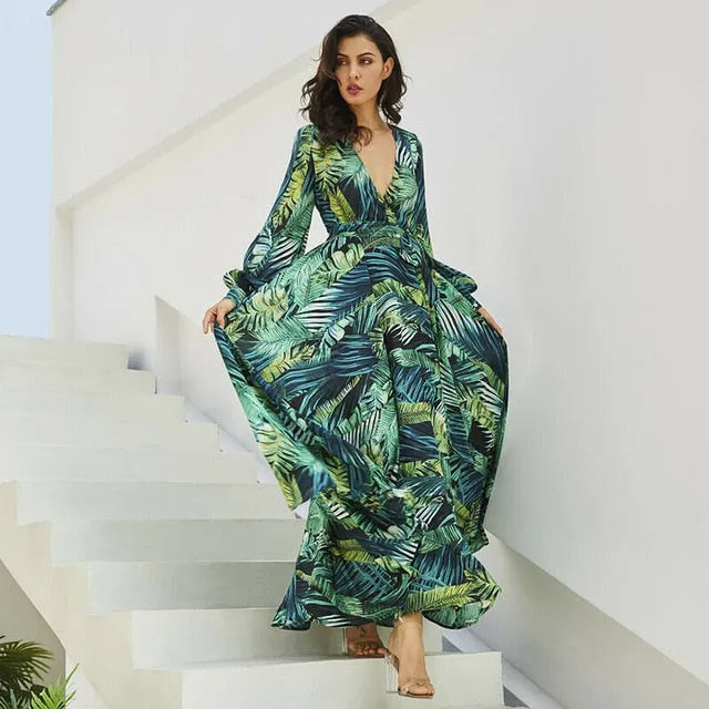 Floral Long Dress