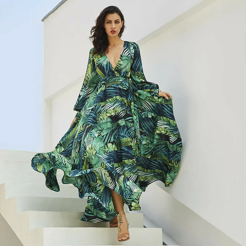 Floral Long Dress