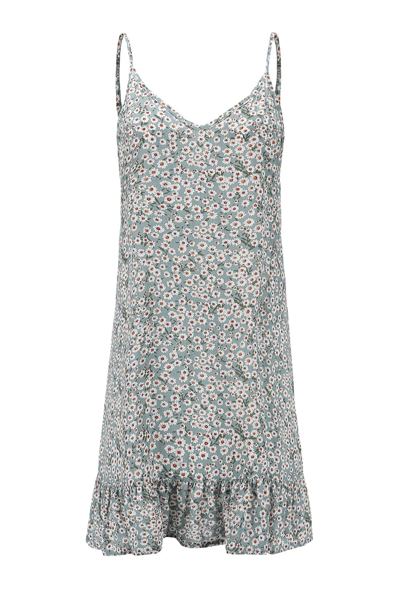 Floral Print Mini Dress