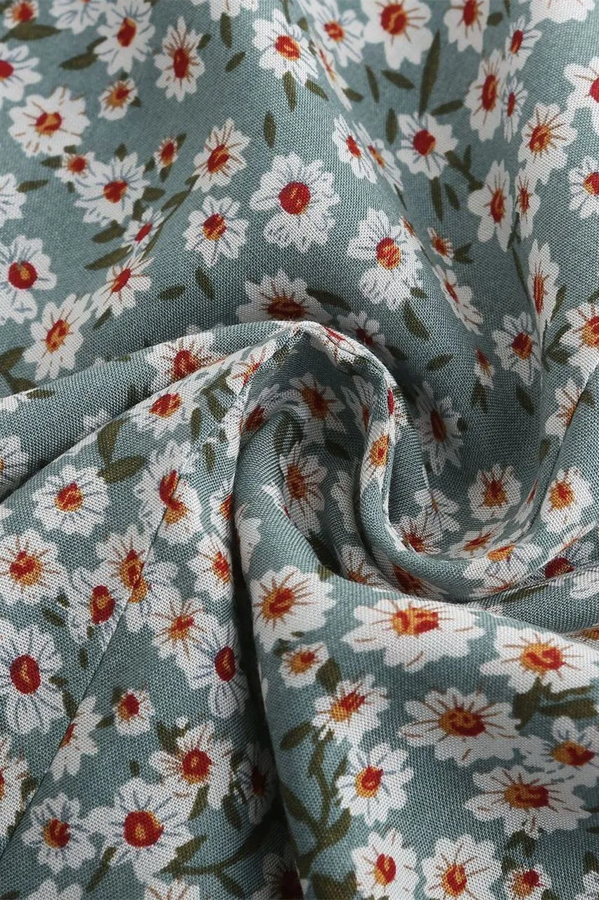 Floral Print Mini Dress