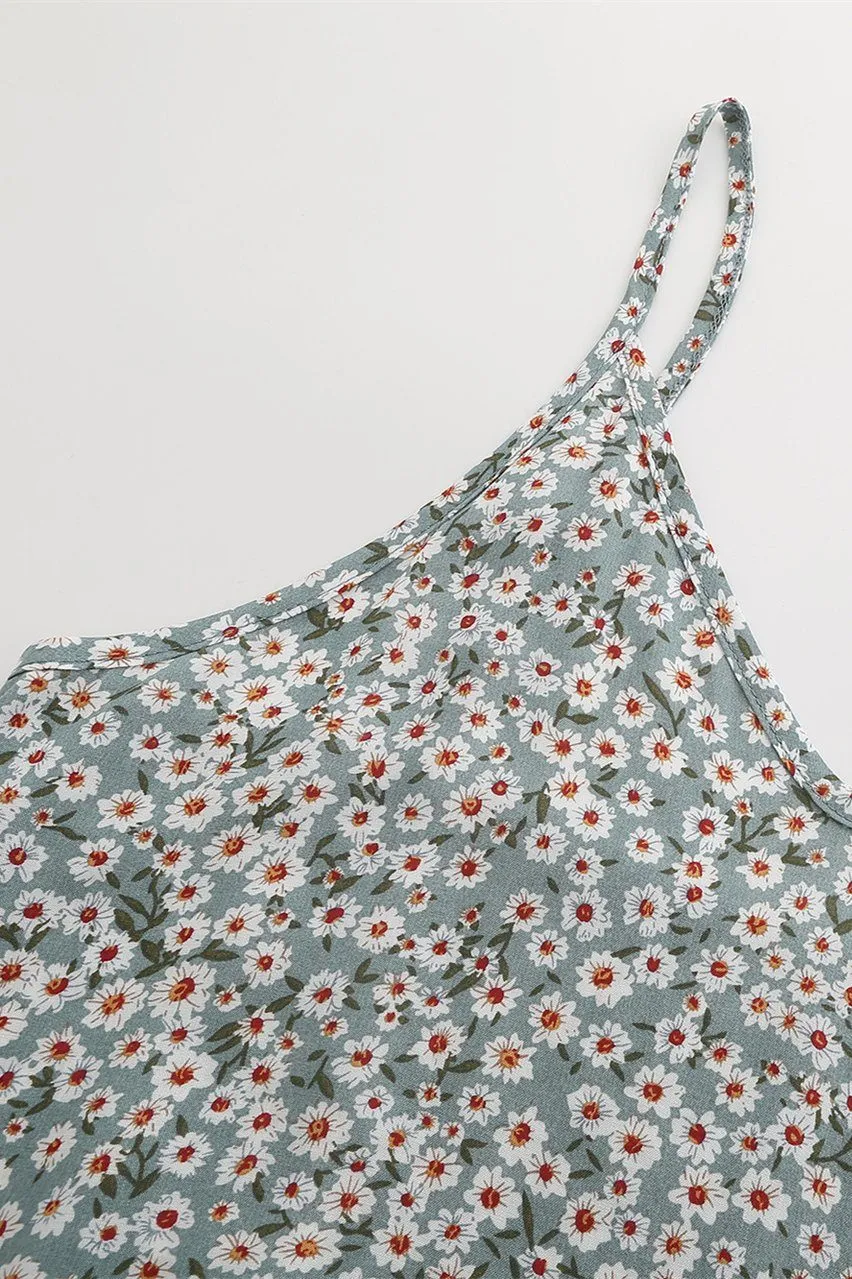 Floral Print Mini Dress