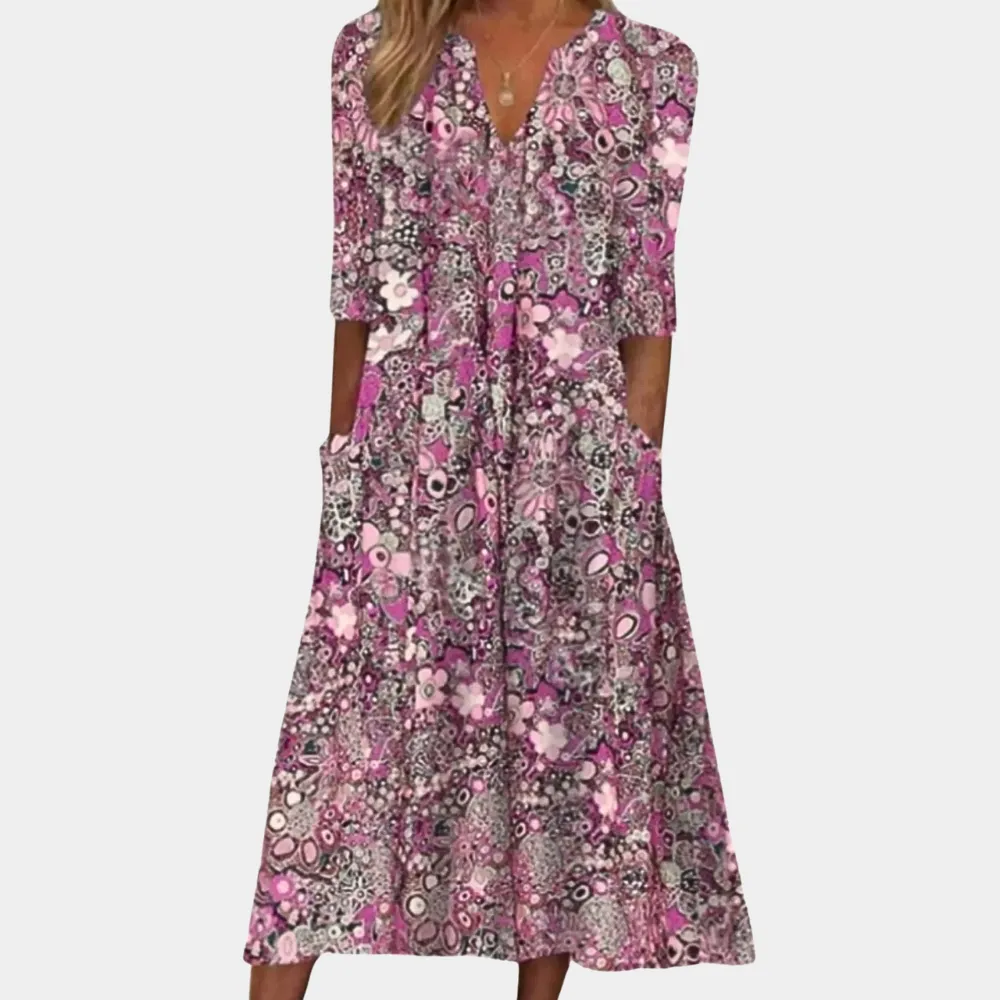 Floral women's dress