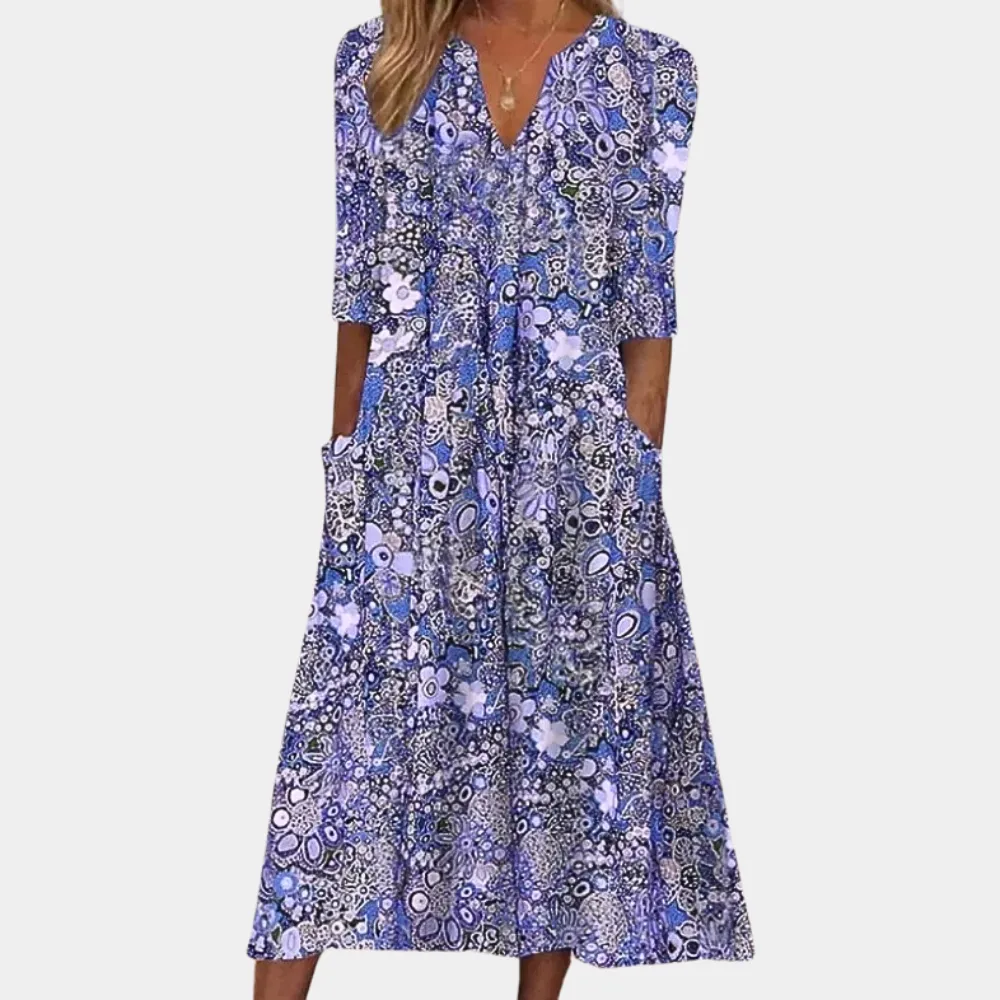 Floral women's dress