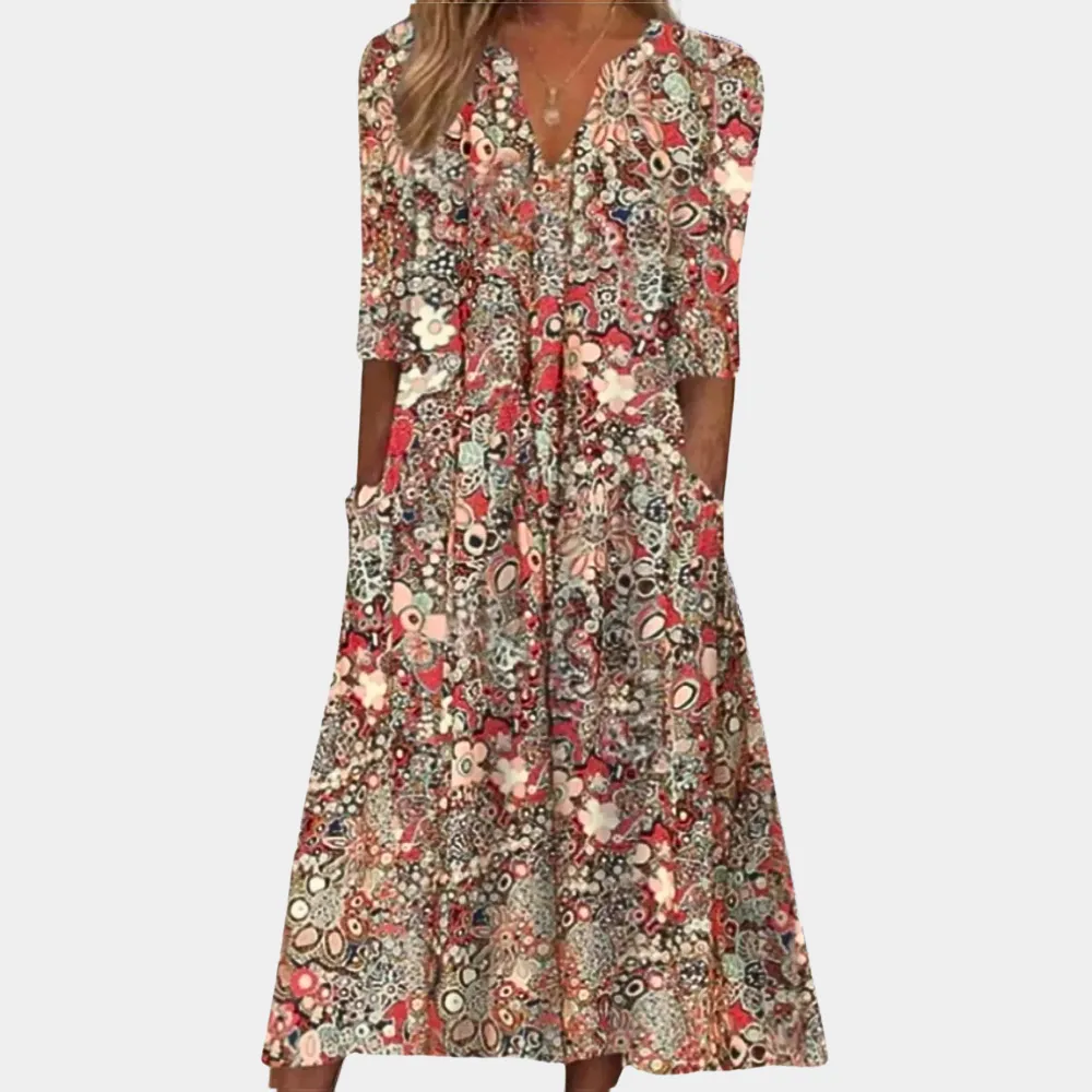 Floral women's dress