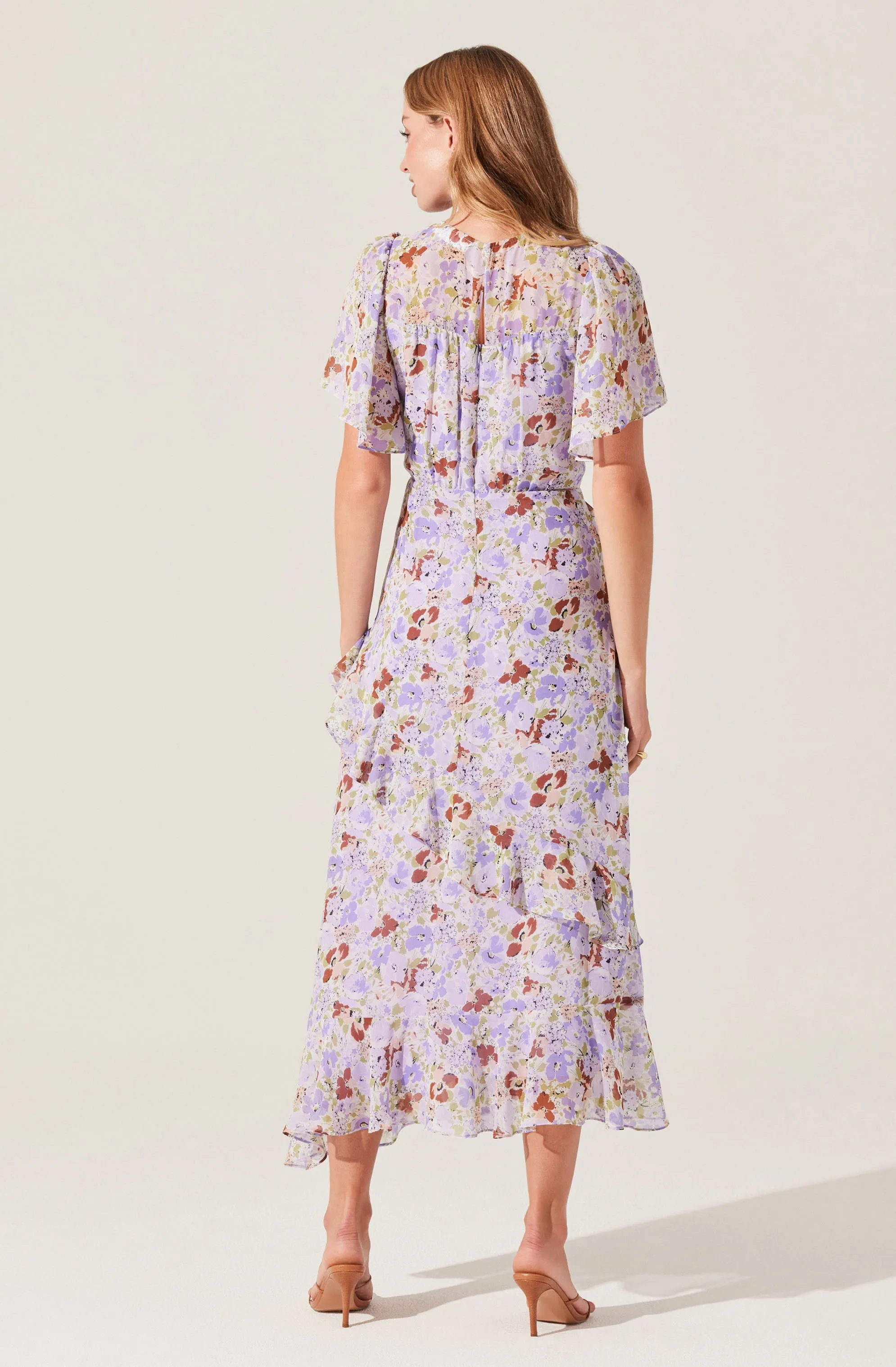 Floramae Floral Ruffle Dress
