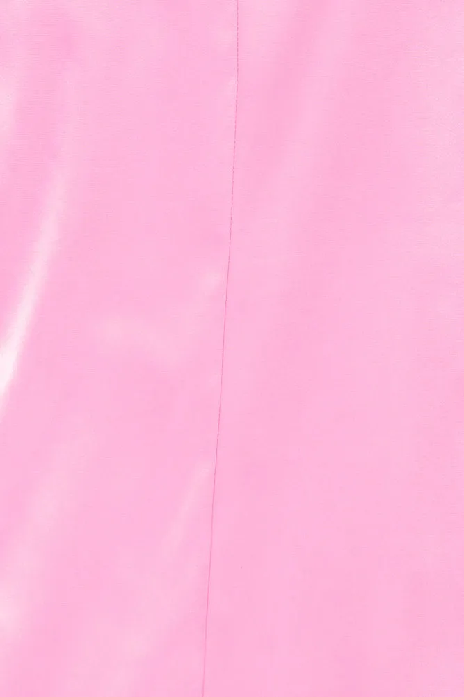 Formal Affair Satin Maxi Dress Pink