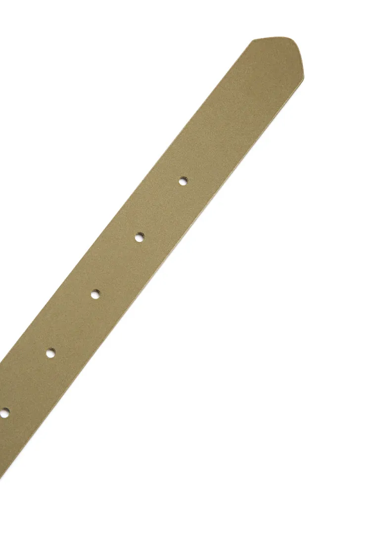 formal party metallic buckle belt