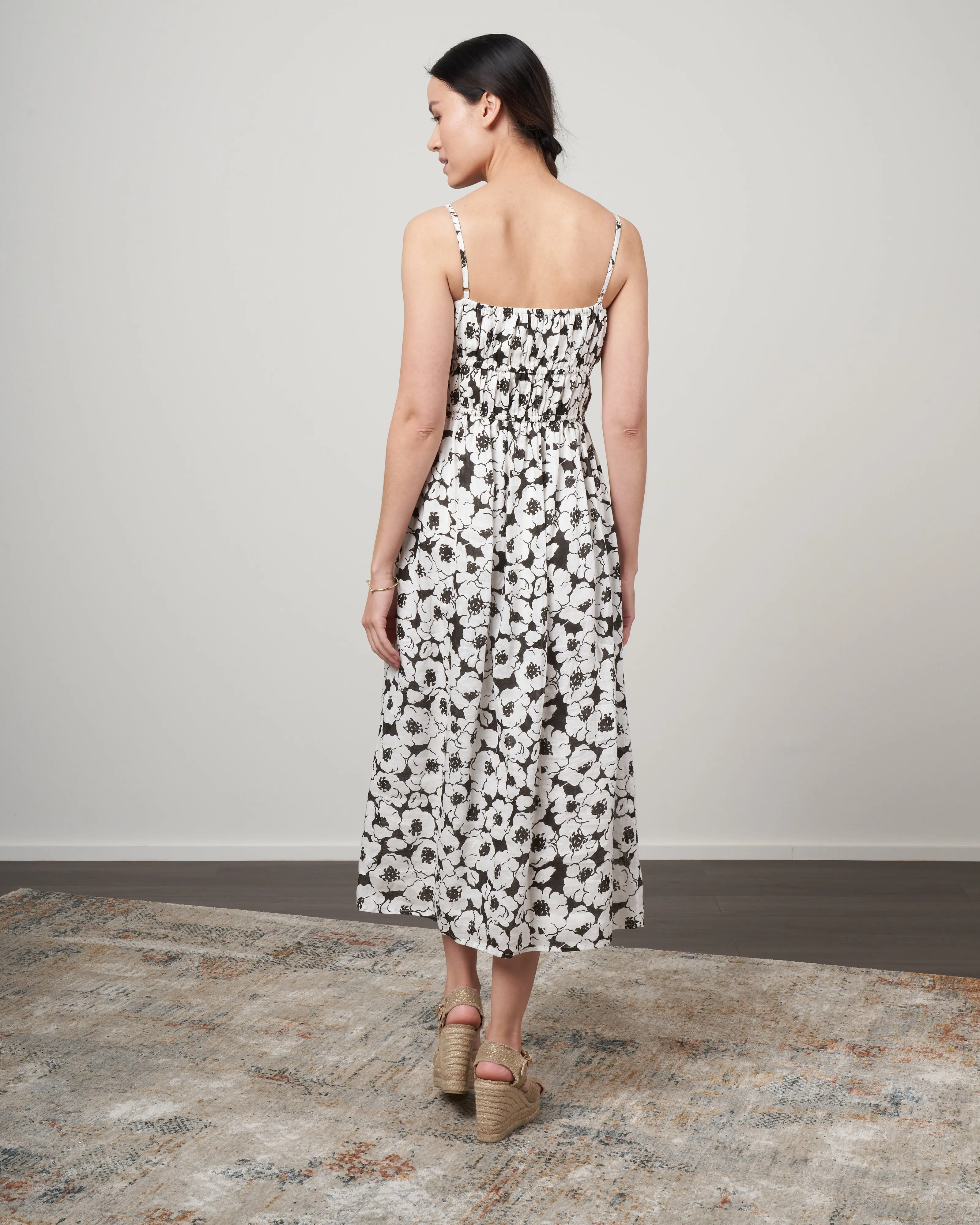 francesca midi dress - vimara floral print