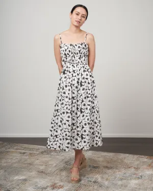 francesca midi dress - vimara floral print