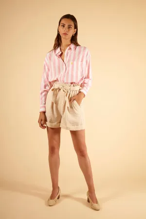 Frnch Dali Shorts (Beige) - FINAL SALE