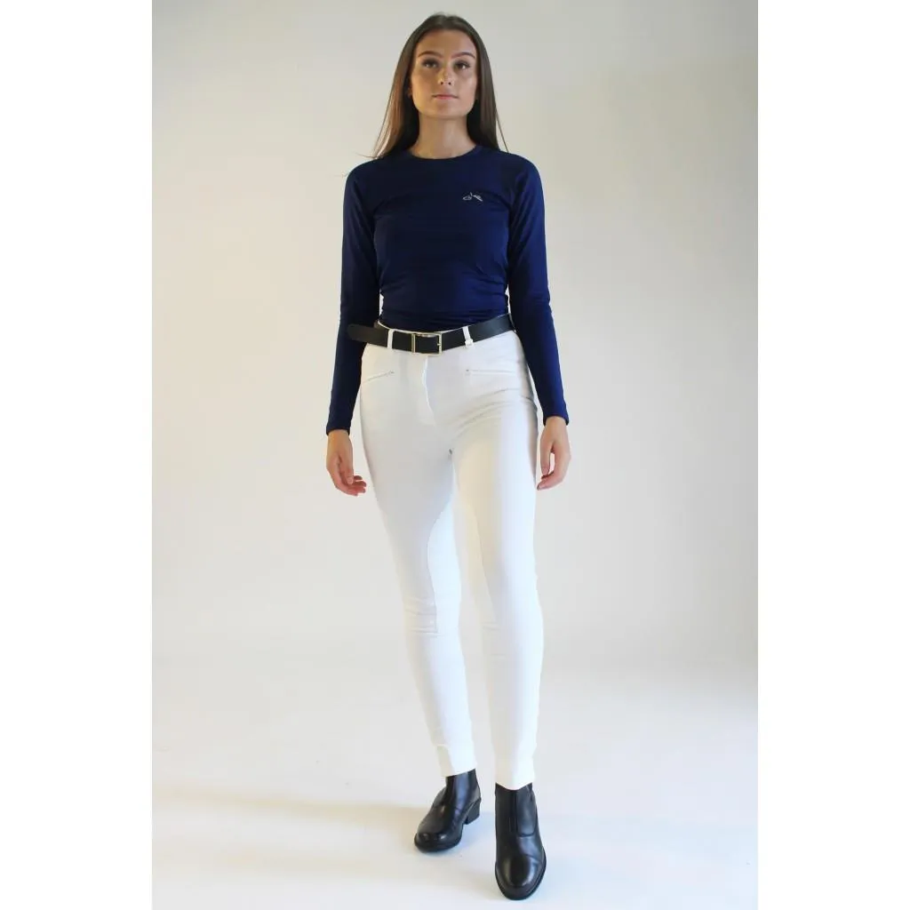 Gallop Equestrian Ladies Classic Plain Jodhpurs