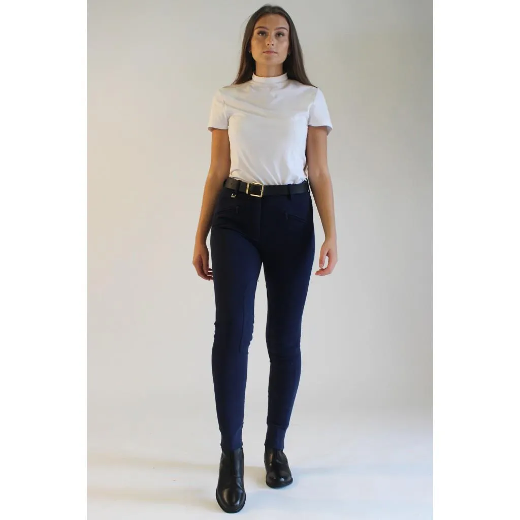 Gallop Equestrian Ladies Classic Plain Jodhpurs