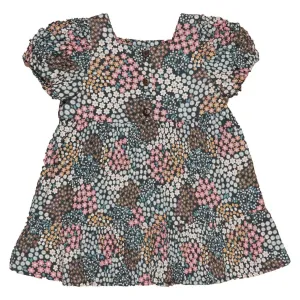 Garden Floral Puff Sleeve Dress