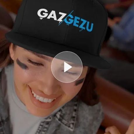 Gazgezu Unisex Flat Top Cap
