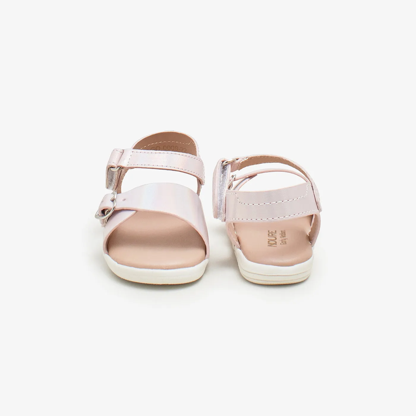 Girls' Shiny Sandals